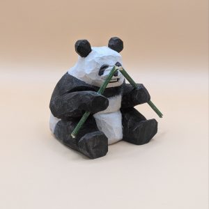 Meng Er the grimacing panda