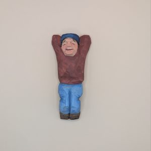Little resting man