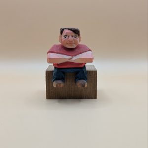 Sitting man